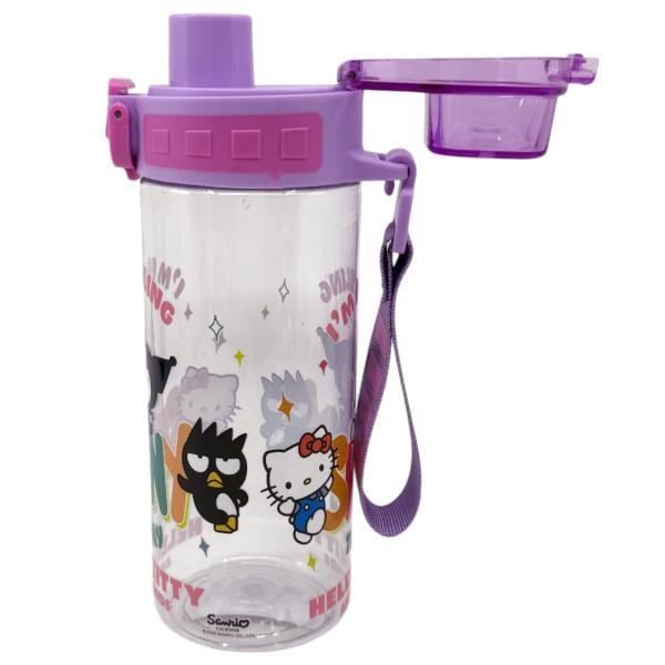 Kuromi Hello Kity ve Arkadaşları Plastik Matara 500 ML 3421