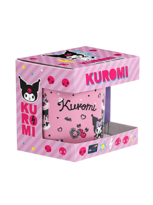 Kuromi Kupa Bardak - Pembe - Hediye Kutulu