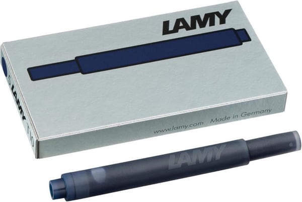 LAMY Mavi-Siyah Dolma Kalem Kartuşu T10MS - 5’li Paket – Orijinal Alman Üretimi