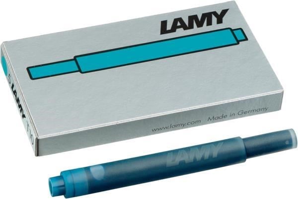 LAMY Turkuaz Dolma Kalem Kartuşu T10T - 5’li Paket – Orijinal Alman Üretimi