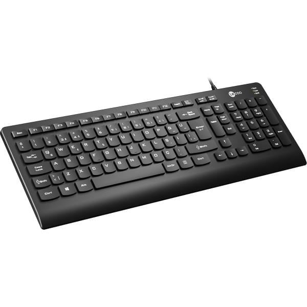 Lecoo KB103 USB Kablolu Türkçe Q Klavye Siyah