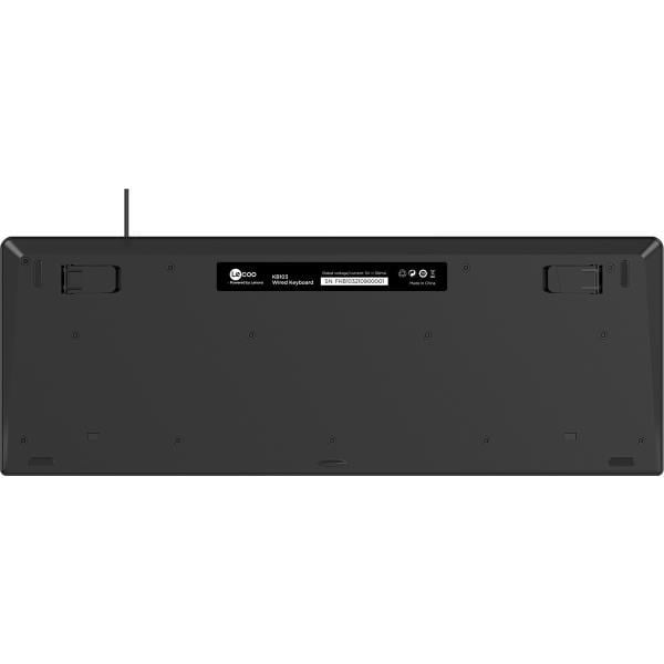 Lecoo KB103 USB Kablolu Türkçe Q Klavye Siyah