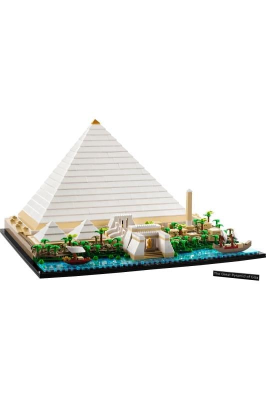 LEGO Architecture Keops Piramidi 21058 – 1476 Parça Mimari Koleksiyon Seti