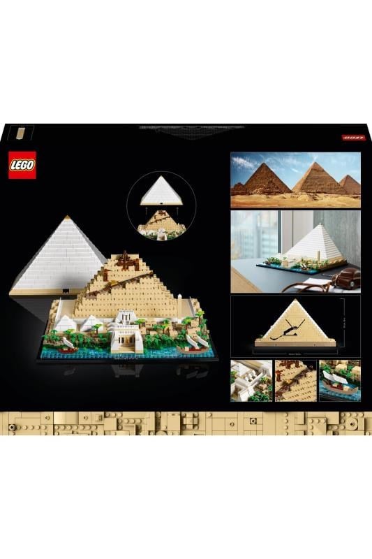 LEGO Architecture Keops Piramidi 21058 – 1476 Parça Mimari Koleksiyon Seti
