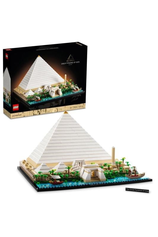 LEGO Architecture Keops Piramidi 21058 – 1476 Parça Mimari Koleksiyon Seti