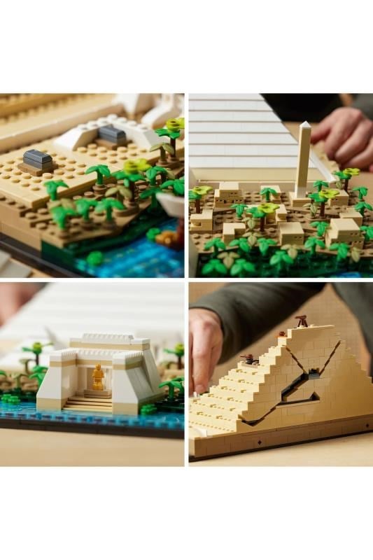 LEGO Architecture Keops Piramidi 21058 – 1476 Parça Mimari Koleksiyon Seti