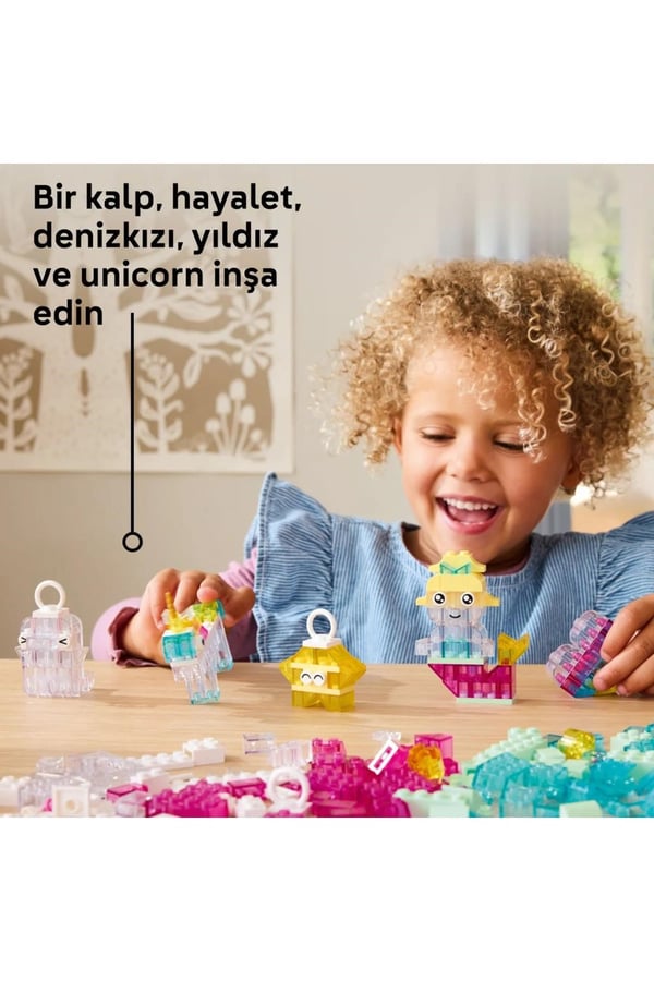 LEGO® Classic Sihirli Saydam Kutu 11040 – 340 Parça