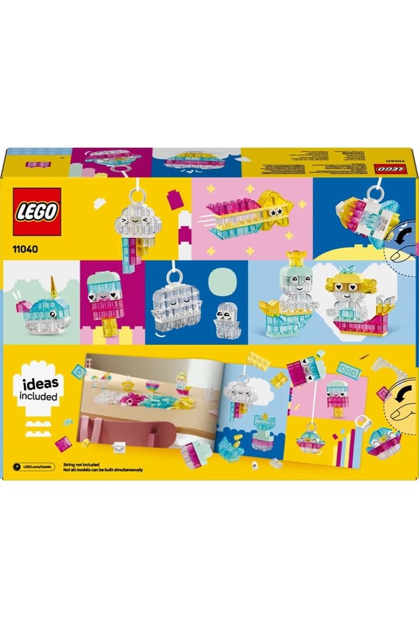 LEGO® Classic Sihirli Saydam Kutu 11040 – 340 Parça