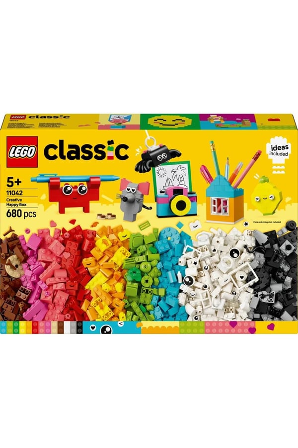 LEGO Classic Yaratıcı Mutlu Kutu (11042) - 680 Parça