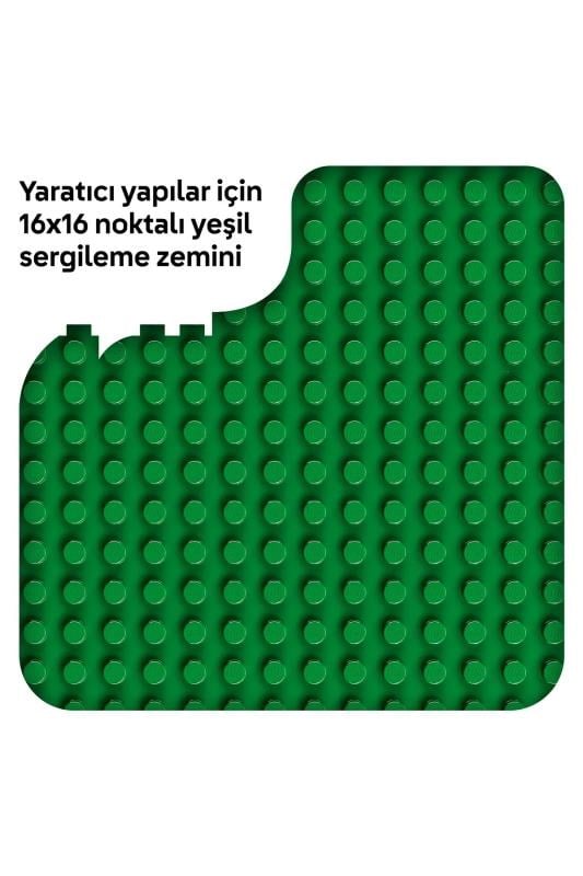 Lego Duplo Yeşil Yapım Plaka 10460