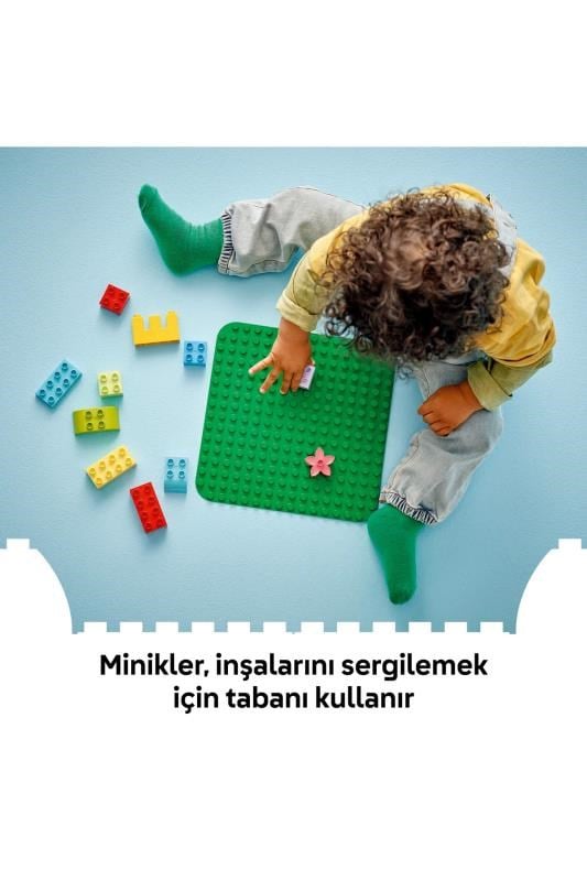 Lego Duplo Yeşil Yapım Plaka 10460