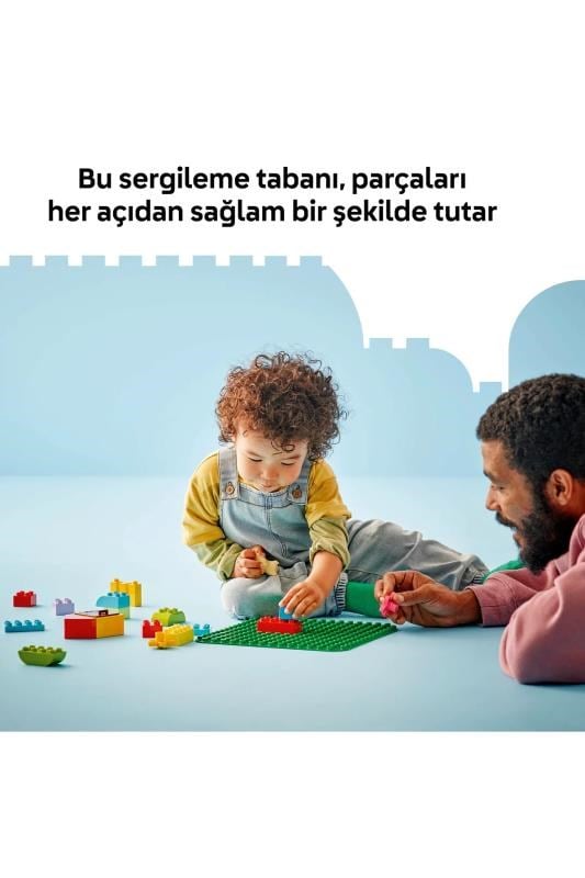 Lego Duplo Yeşil Yapım Plaka 10460