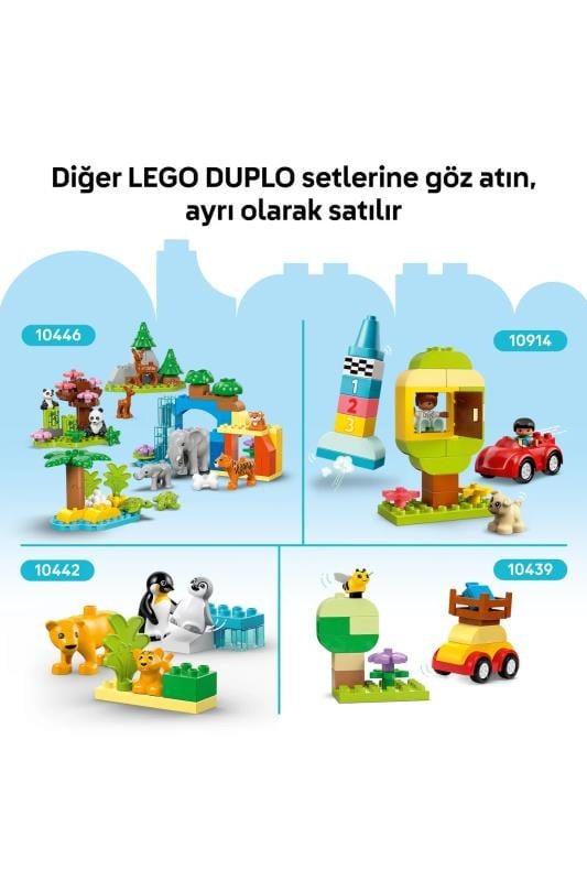 Lego Duplo Yeşil Yapım Plaka 10460
