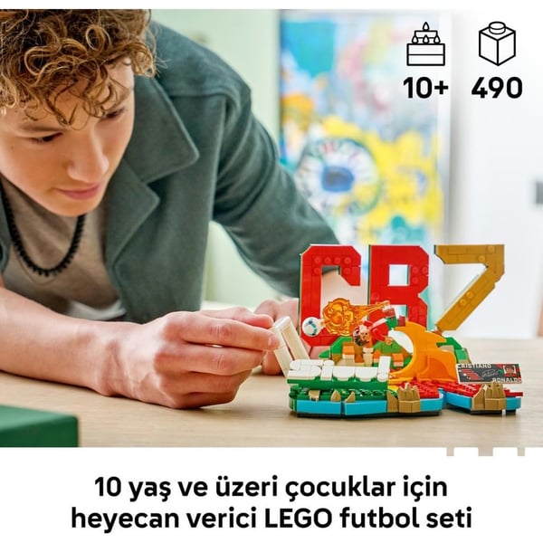 LEGO® Editions Cristiano Ronaldo – Unutulmaz Futbol Anları 43012 | 490 Parça