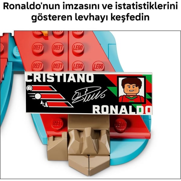 LEGO® Editions Cristiano Ronaldo – Unutulmaz Futbol Anları 43012 | 490 Parça