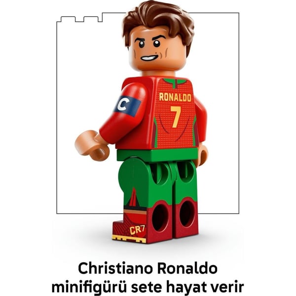 LEGO® Editions Cristiano Ronaldo – Unutulmaz Futbol Anları 43012 | 490 Parça