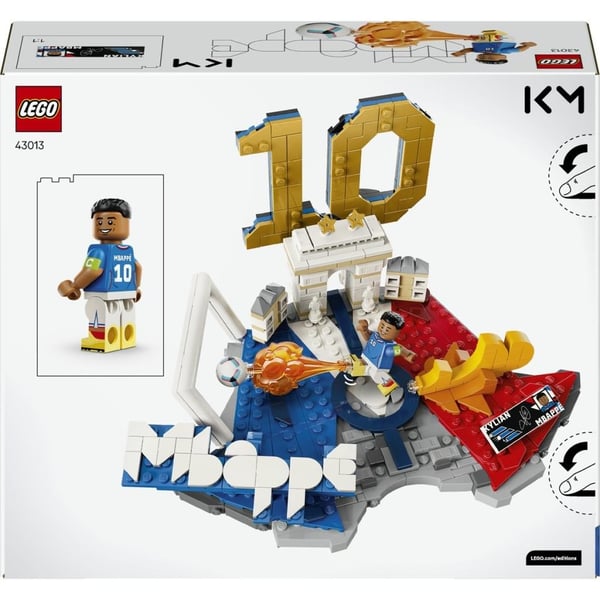 LEGO® Editions Kylian Mbappé – Unutulmaz Futbol Anları 43013 | 490 Parça