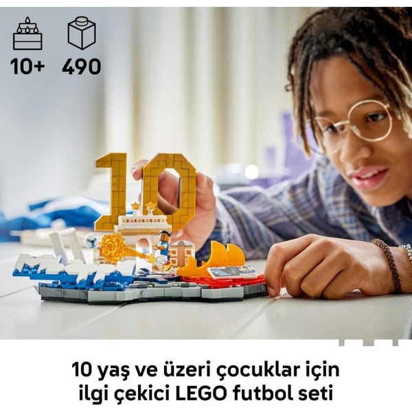 LEGO® Editions Kylian Mbappé – Unutulmaz Futbol Anları 43013 | 490 Parça