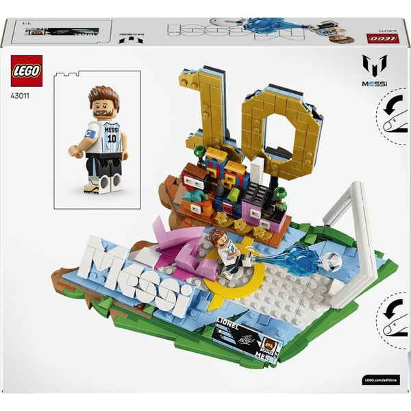 LEGO® Editions Lionel Messi – Unutulmaz Futbol Anları 43011 | 500 Parça