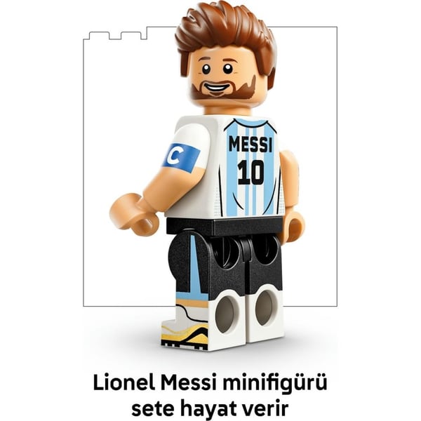 LEGO® Editions Lionel Messi – Unutulmaz Futbol Anları 43011 | 500 Parça