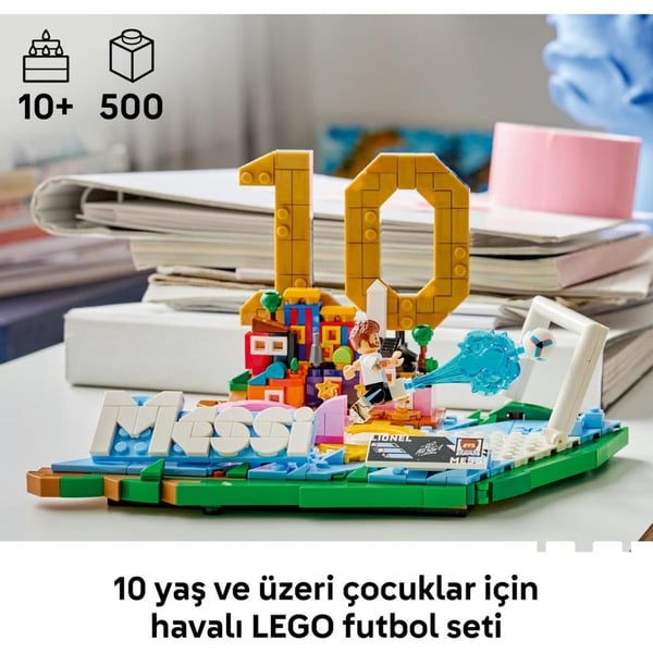 LEGO® Editions Lionel Messi – Unutulmaz Futbol Anları 43011 | 500 Parça
