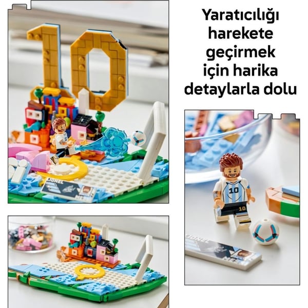 LEGO® Editions Lionel Messi – Unutulmaz Futbol Anları 43011 | 500 Parça