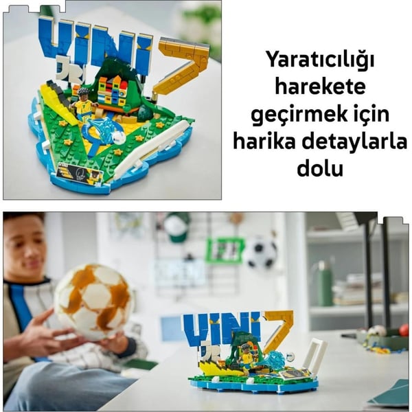 LEGO® Editions Vini Jr. – Unutulmaz Futbol Anları 43027 | 510 Parça
