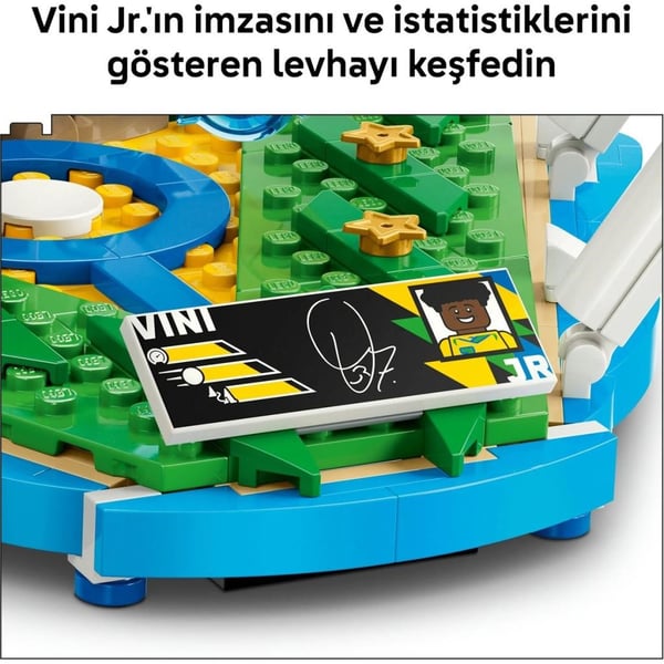LEGO® Editions Vini Jr. – Unutulmaz Futbol Anları 43027 | 510 Parça