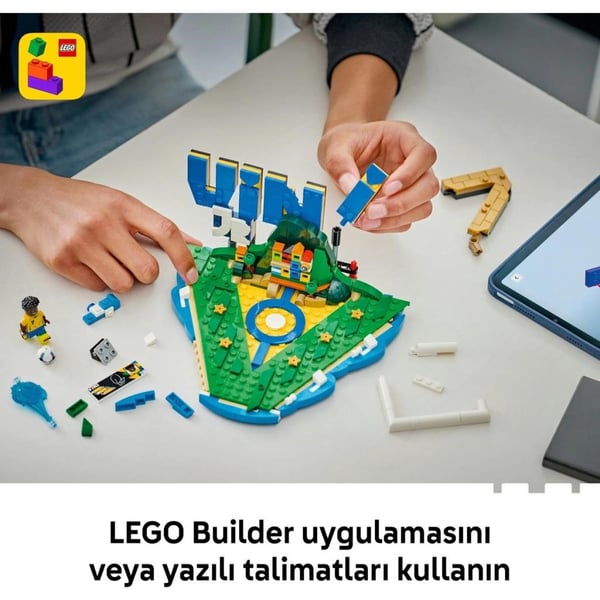 LEGO® Editions Vini Jr. – Unutulmaz Futbol Anları 43027 | 510 Parça