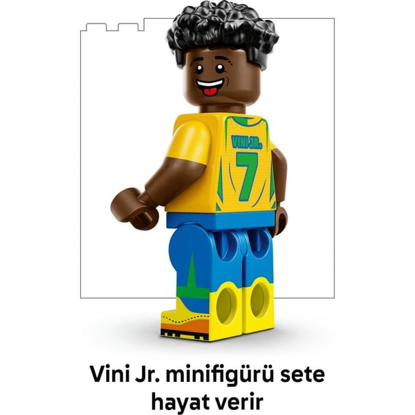 LEGO® Editions Vini Jr. – Unutulmaz Futbol Anları 43027 | 510 Parça