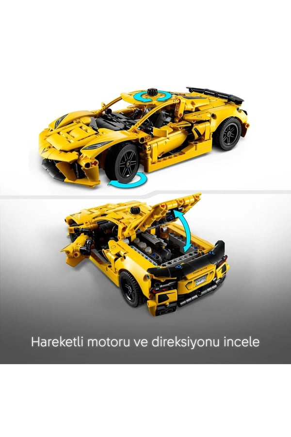 LEGO Technic Chevrolet Corvette Stingray (42205) - 732 Parça