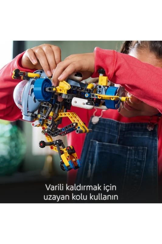 LEGO ® Technic Derin Deniz Araştırma Denizaltısı 42201 - 9+ Çocuklar için Oyuncak Yapım Seti (413Parça)