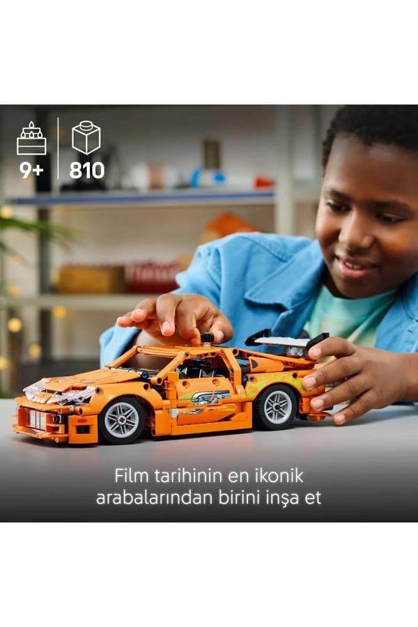 LEGO Technic Fast & Furious Toyota Supra MK4 42204 - 810 Parça