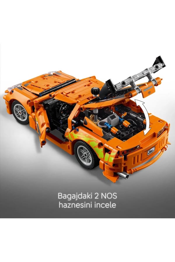 LEGO Technic Fast & Furious Toyota Supra MK4 42204 - 810 Parça