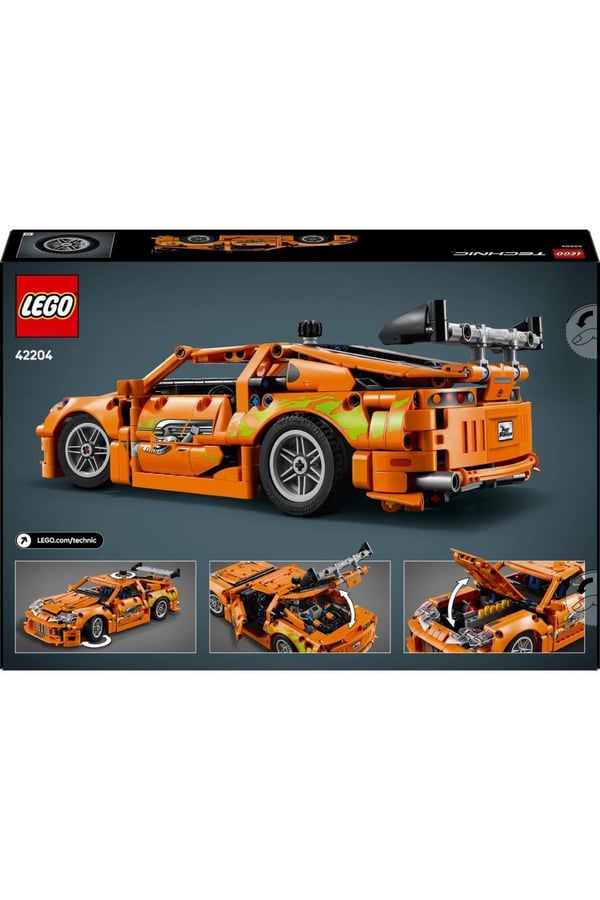 LEGO Technic Fast & Furious Toyota Supra MK4 42204 - 810 Parça
