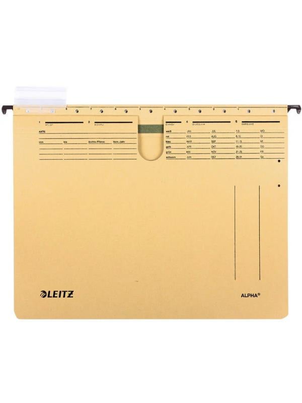 Leitz 1914 Kraft Alpha Askılı Dosya Telli 10`Lu Paket - KOD:19143000