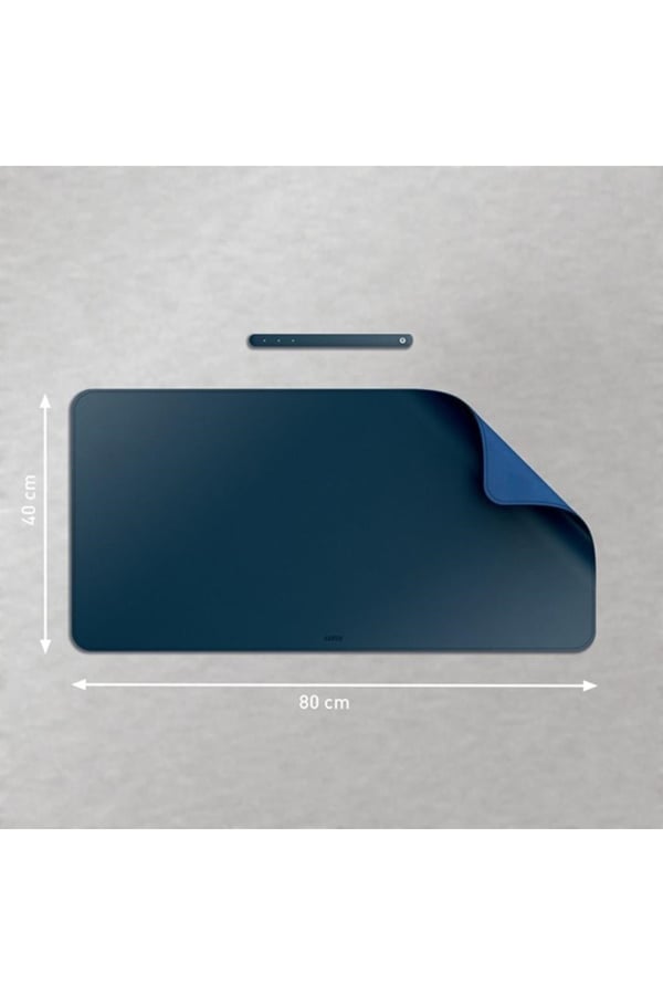 Leitz Büyük Masa Matı 40x80 cm Koyu Mavi Kod: 53820068