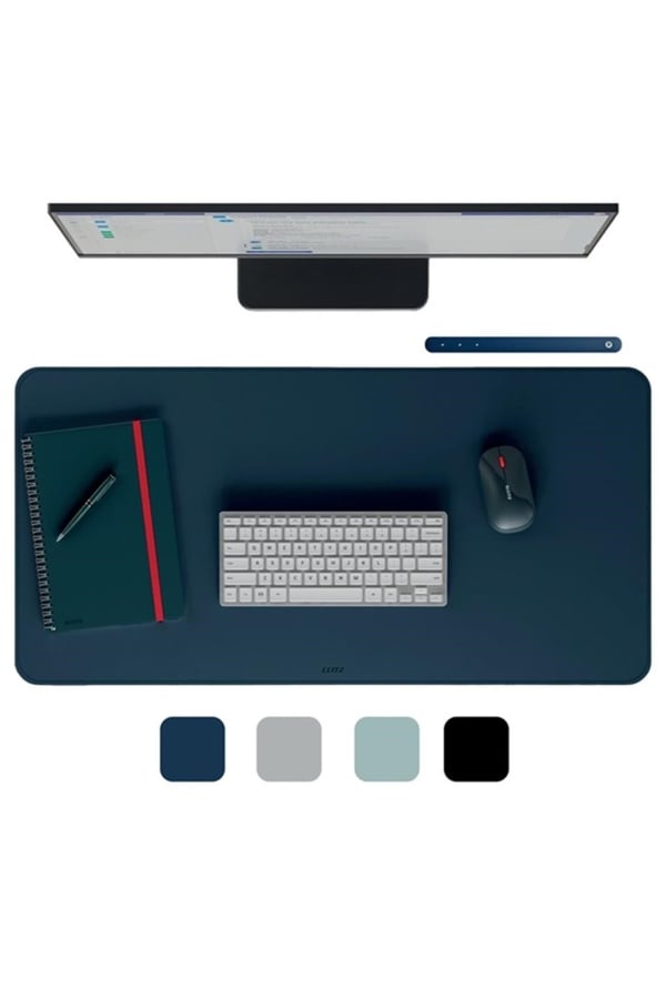 Leitz Büyük Masa Matı 40x80 cm Koyu Mavi Kod: 53820068