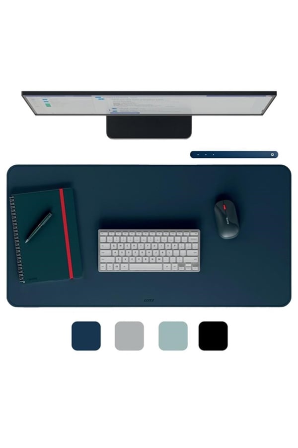 Leitz Büyük Masa Matı 40x80 cm Koyu Mavi Kod: 53820068