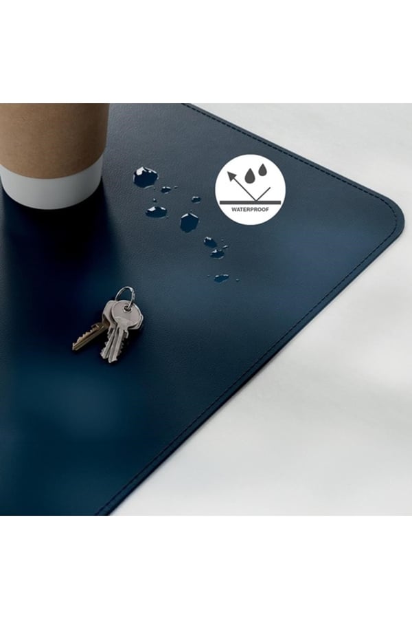 Leitz Büyük Masa Matı 40x80 cm Koyu Mavi Kod: 53820068