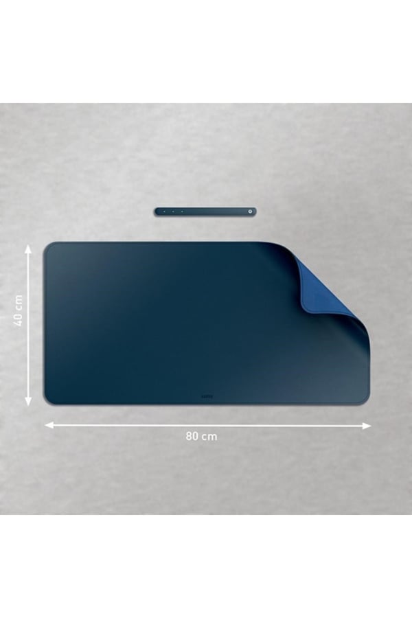 Leitz Büyük Masa Matı 40x80 cm Koyu Mavi Kod: 53820068
