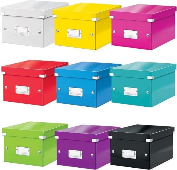 Leitz Click & Store WOW Küçük Saklama Kutusu Metalik Beyaz - KOD:60430001