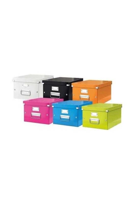 Leitz Click & Store WOW Orta Boy Saklama Kutusu Metalik Buz Mavisi- KOD:60440051