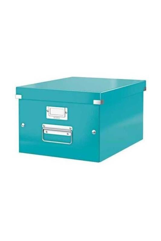 Leitz Click & Store WOW Orta Boy Saklama Kutusu Metalik Buz Mavisi- KOD:60440051