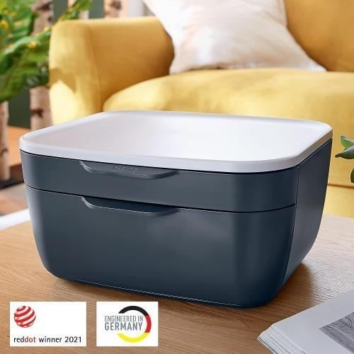 Leitz Cosy Çekmeceli Evrak Rafı - Kadife Gri - KOD:53570089