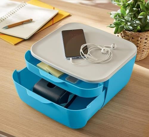 Leitz Cosy Çekmeceli Evrak Rafı - Mavi