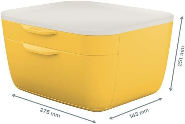 Leitz Cosy Çekmeceli Evrak Rafı - Sarı - KOD:53570019