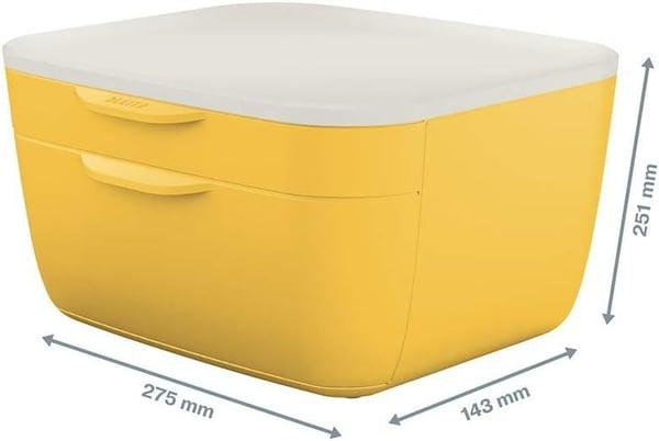 Leitz Cosy Çekmeceli Evrak Rafı - Sarı - KOD:53570019