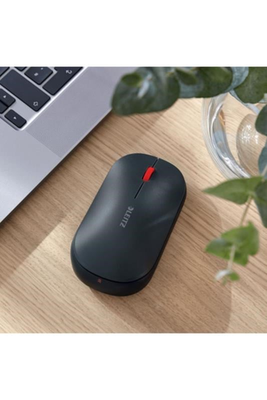 Leitz Cosy Kablosuz Mouse Gri - (Bluetooth & USB) – Ergonomik, Çoklu Bağlantı
