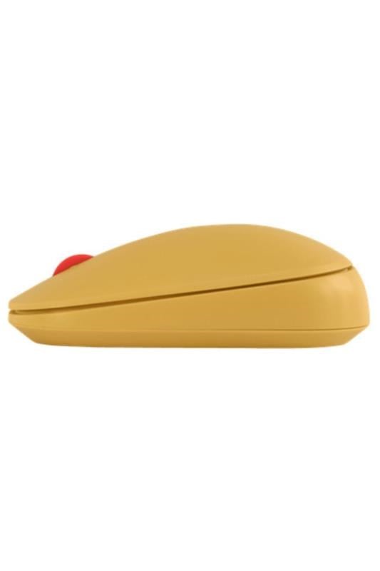 Leitz Cosy Kablosuz Mouse Sarı (Bluetooth & USB) – Ergonomik, Çoklu Bağlantı
